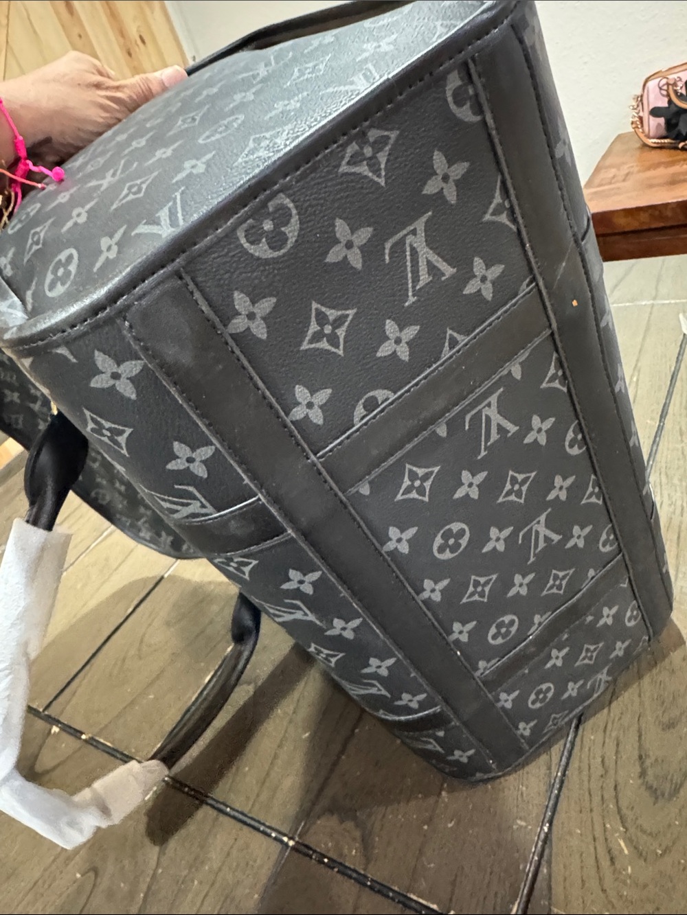 Pet carrier Black & Gray Monogram Bag - Picture 7 of 14